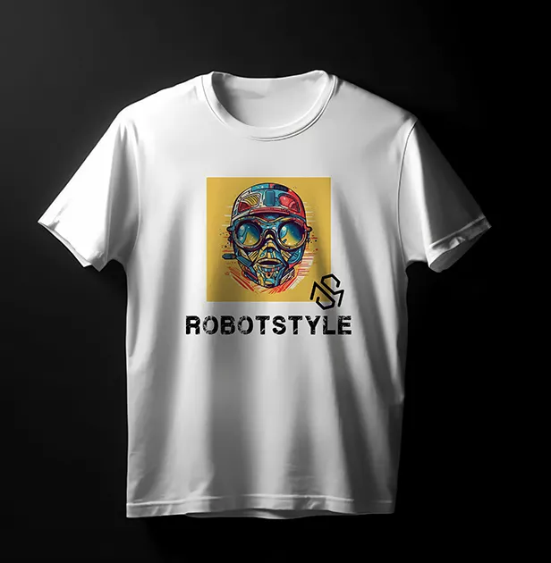 חולצה מגניבה ומלאת סטייל - robotstyle חולצה מעוצבת