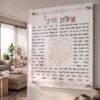 תמונת זכוכית יודאיקה אשת חיל רוז, תמונות לבית ומשרד לכל מקום שתבחרו לקדושה תלויה על הקיר